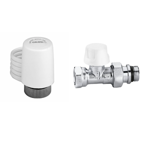 3/4'' İki Yollu ON-OF Fancoil   Vanası + 220v Termoelektrik Motor