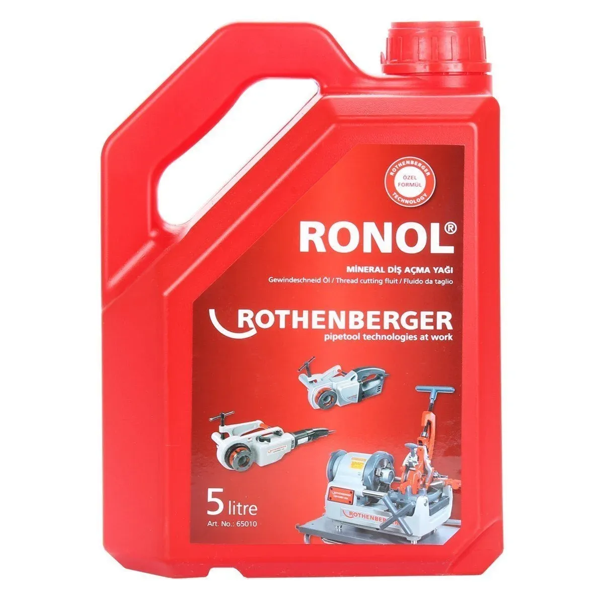 Rothenberger Ronol 5 lt Diş Açma Pafta Yağı
