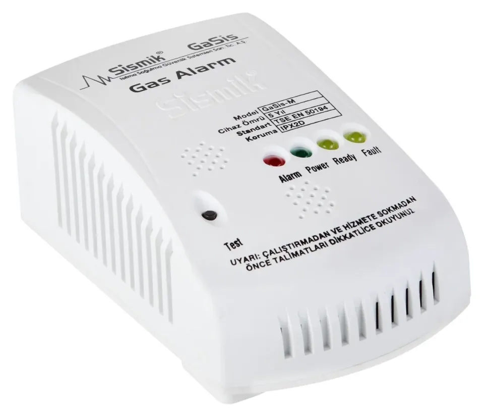 GaSis-M | 220V Çıkışlı Gaz Alarm Cihazı