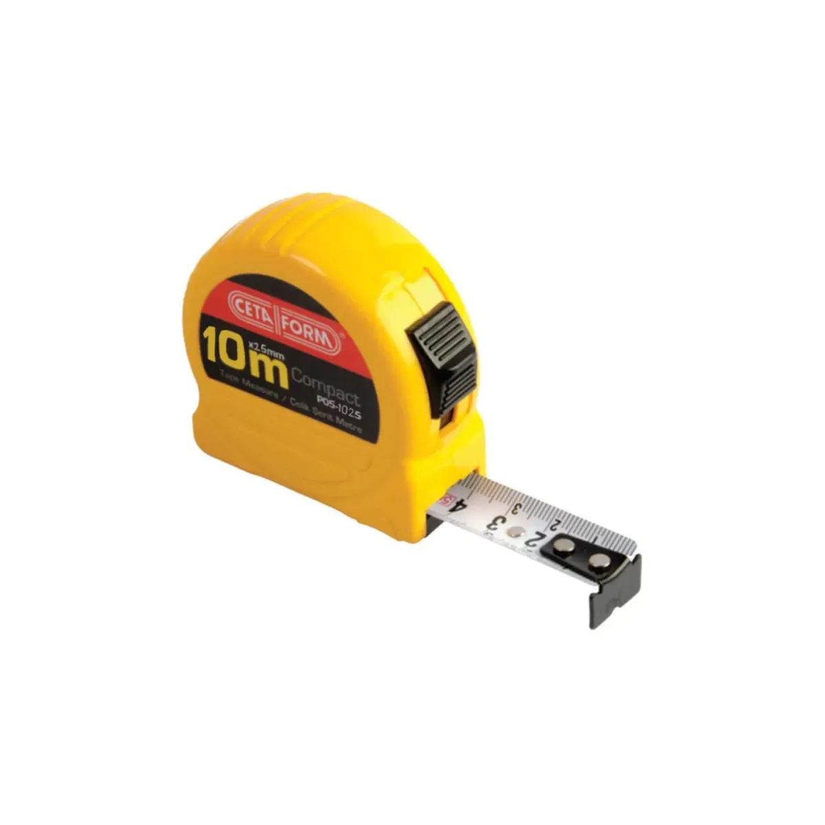 Ceta Form P05-1025 Compact 10 mt x 25 mm Şerit Metre