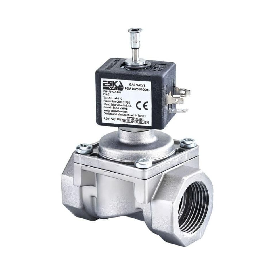 Eska 1/2'' Doğalgaz Selenoid Vana 220v
