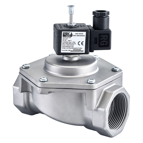 Eska 1 1/2'' Doğalgaz Selenoid Vana 220v