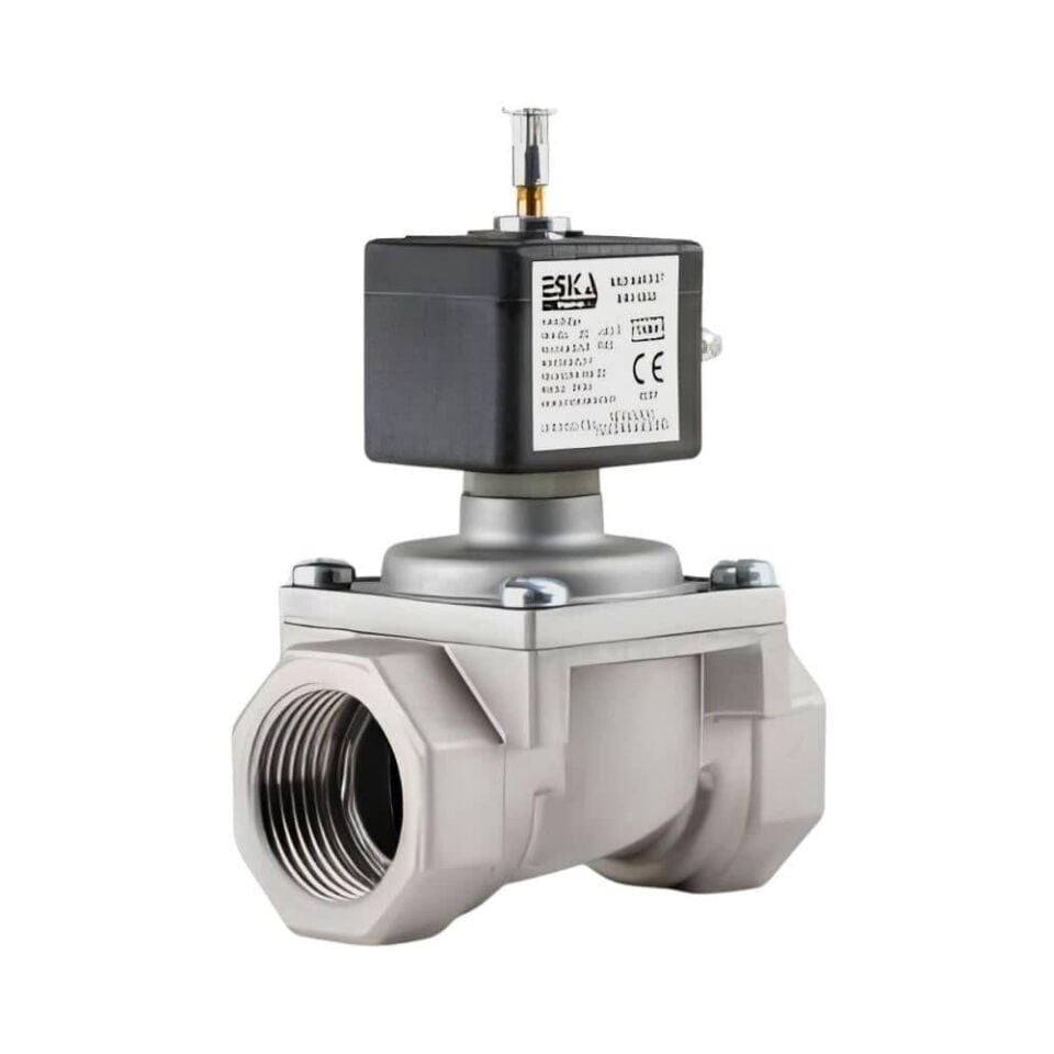 Eska 1 1/4'' Doğalgaz Selenoid Vana 220v