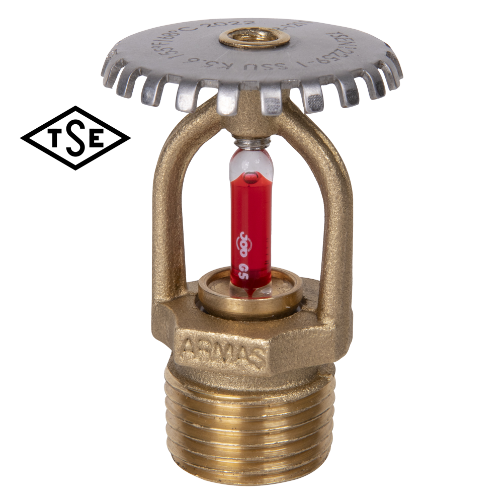 Armaş Yangın Sprinkler Upright TSE Onaylı - 1/2''