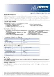 BOSS AT6.605 Orta Mukavemet SIZDIRMAZLIK
