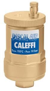 CALEFFI 551004 DISCALAIR, Yüksek performanslı otomatik hava purjörü |1/2''