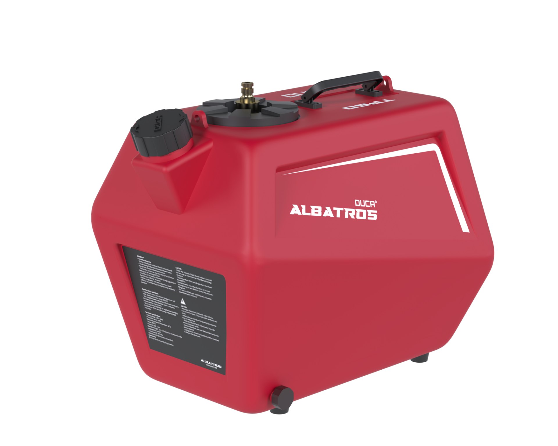 DUCA Albatros TP60 TESİSAT YIKAMA  MAKİNASI